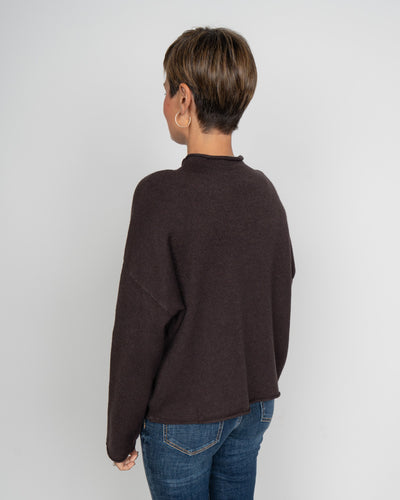 MAGLIONE GEMMA CIOCCOLATO