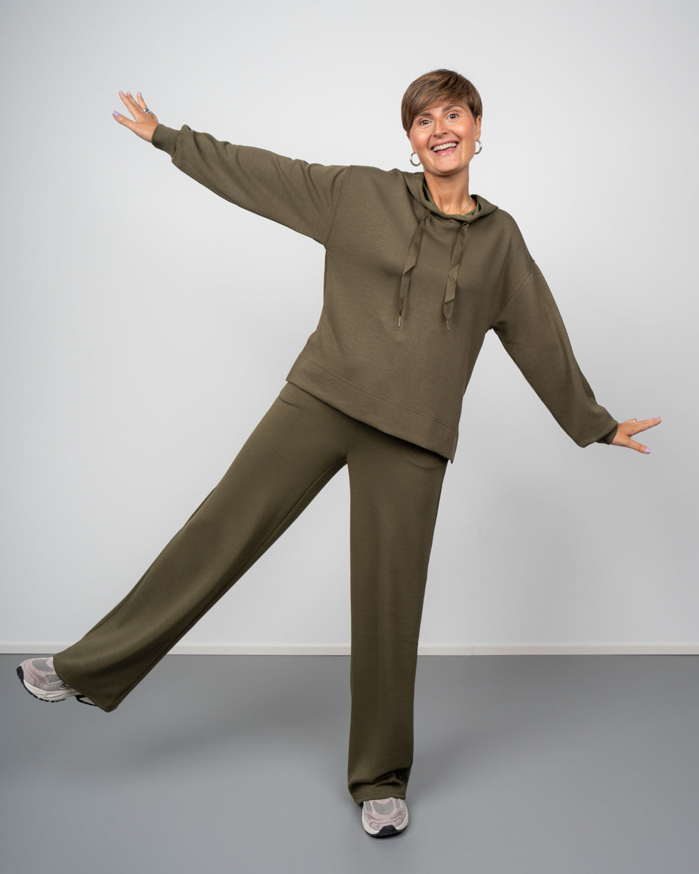 PANTALONE HALI VERDE MILITARE