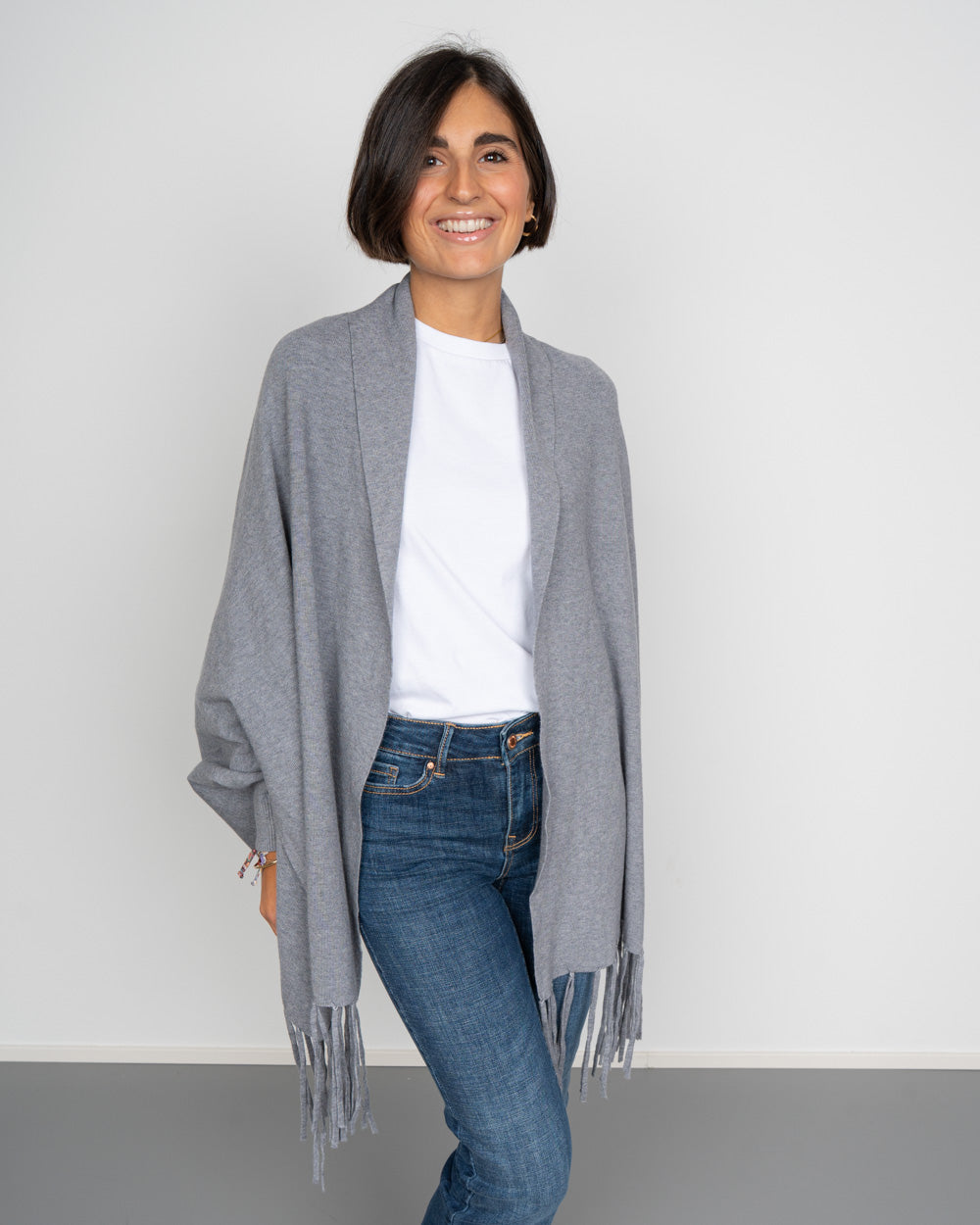 CARDIGAN DARIA GRIGIO