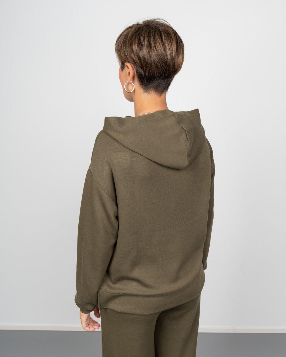 FELPA HALI VERDE MILITARE