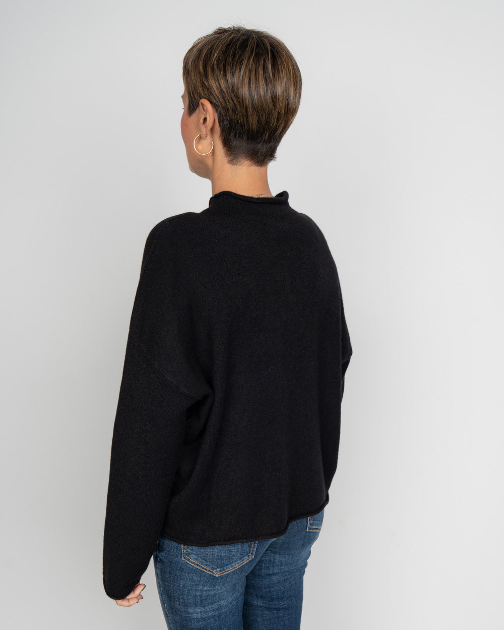 MAGLIONE GEMMA NERO