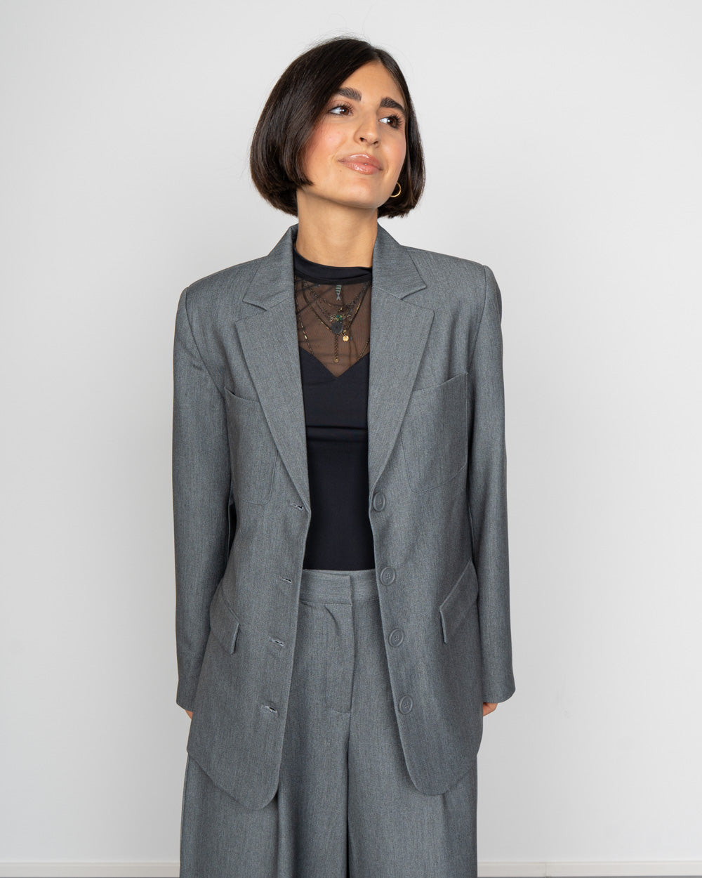 GIACCA FILANO GRIGIO SCURO