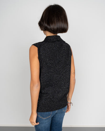 GILET GIANNA NERO