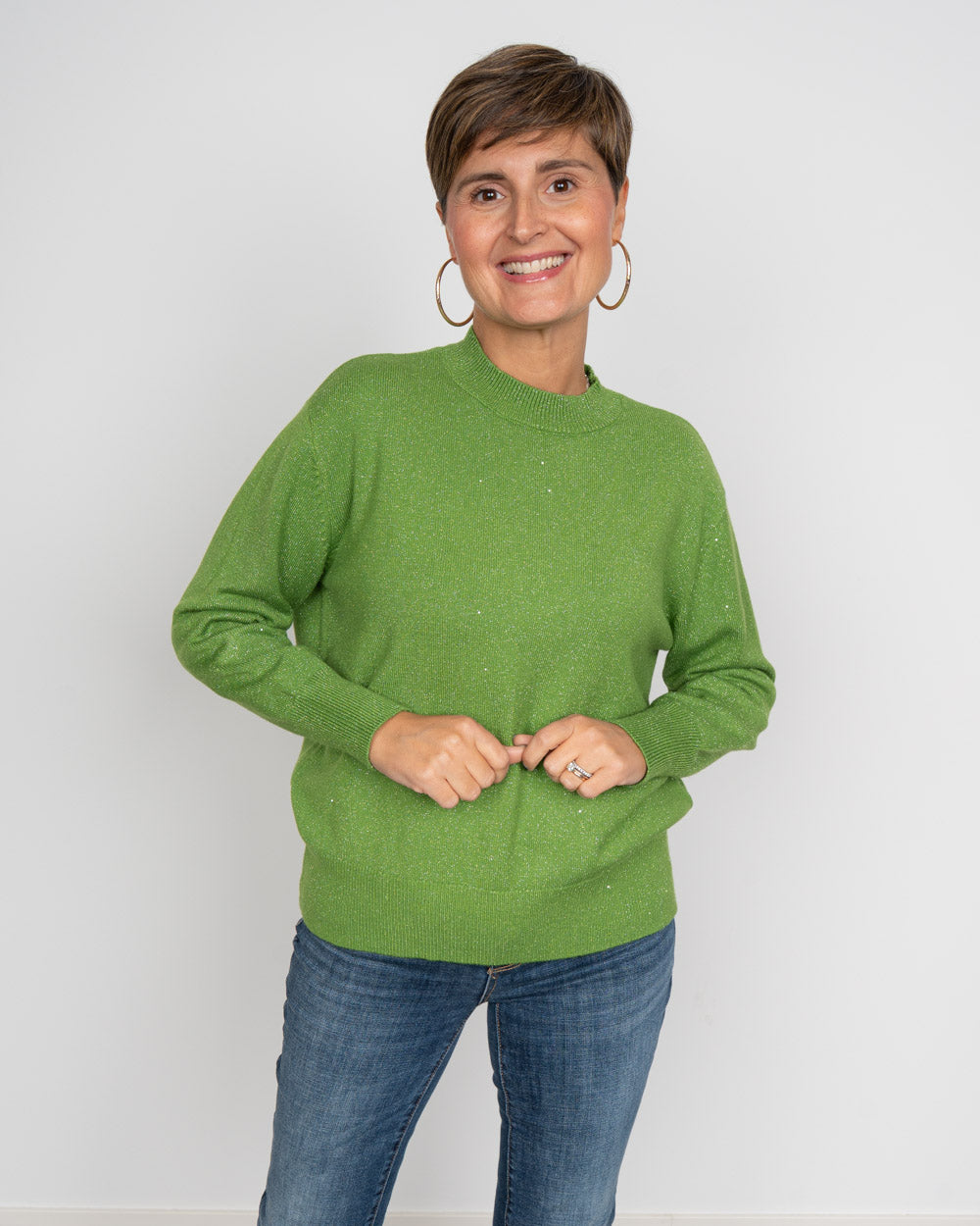 MAGLIONE GINEVRA VERDE