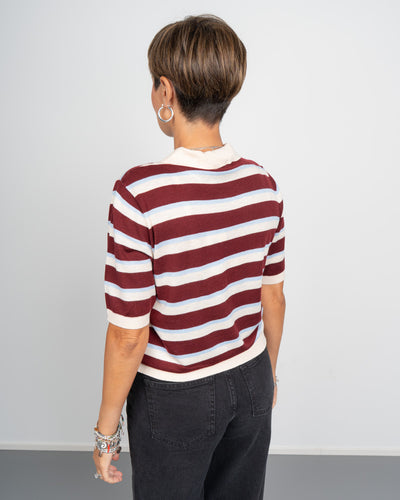 MAGLIONE POLO SIKITA BEIGE