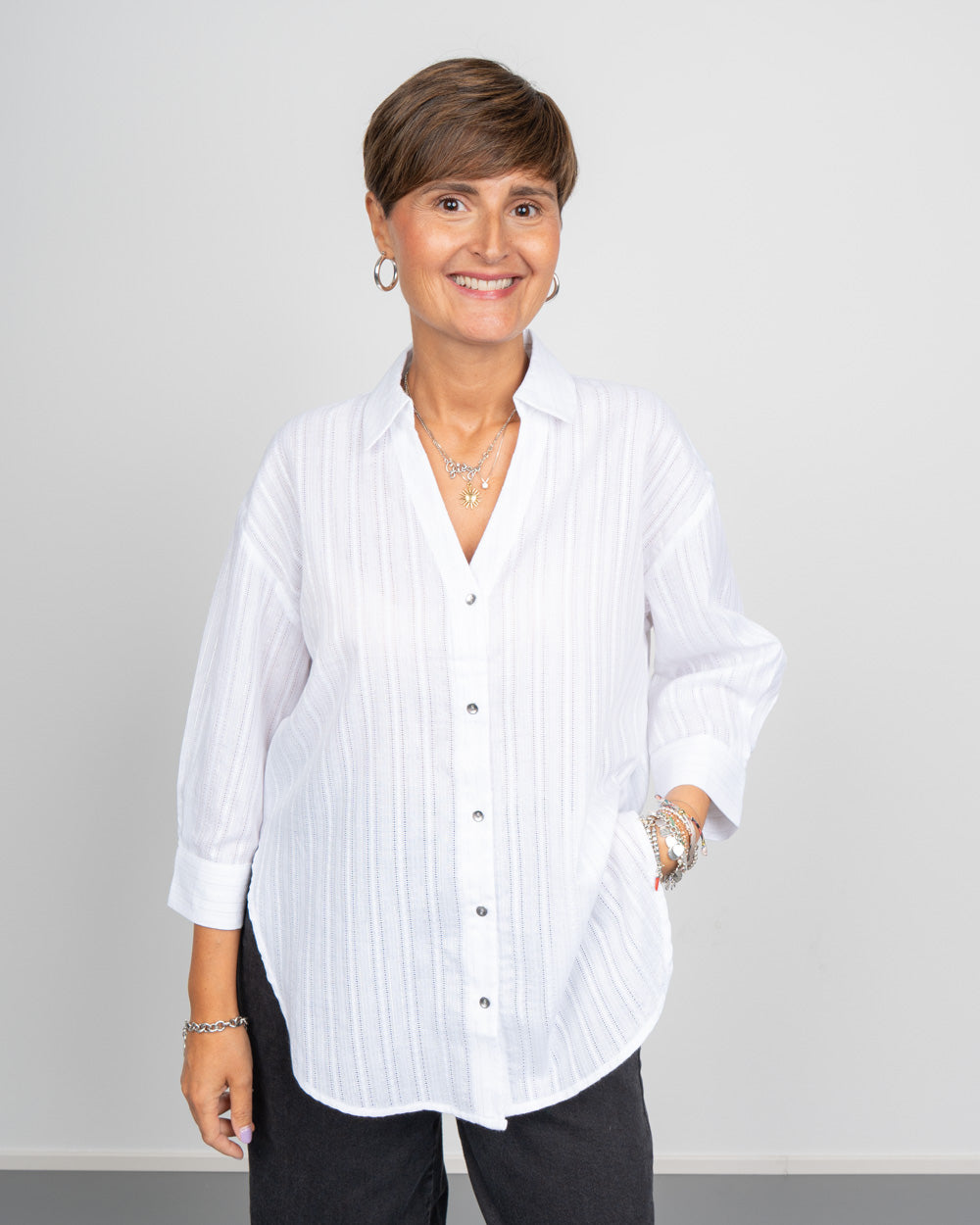 CAMICIA OLLA BIANCO
