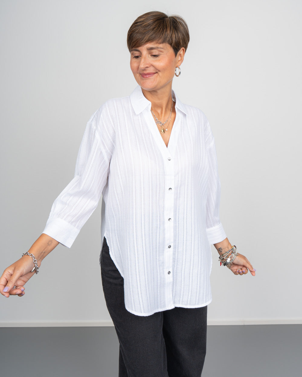 CAMICIA OLLA BIANCO