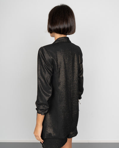 GIACCA BOSELLA GLITTER NERO
