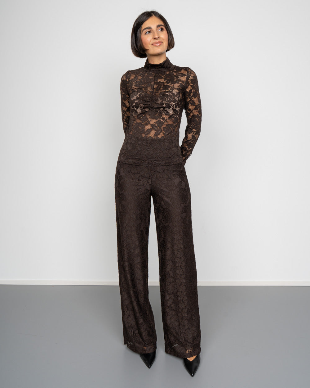 PANTALONE NELINE CIOCCOLATO