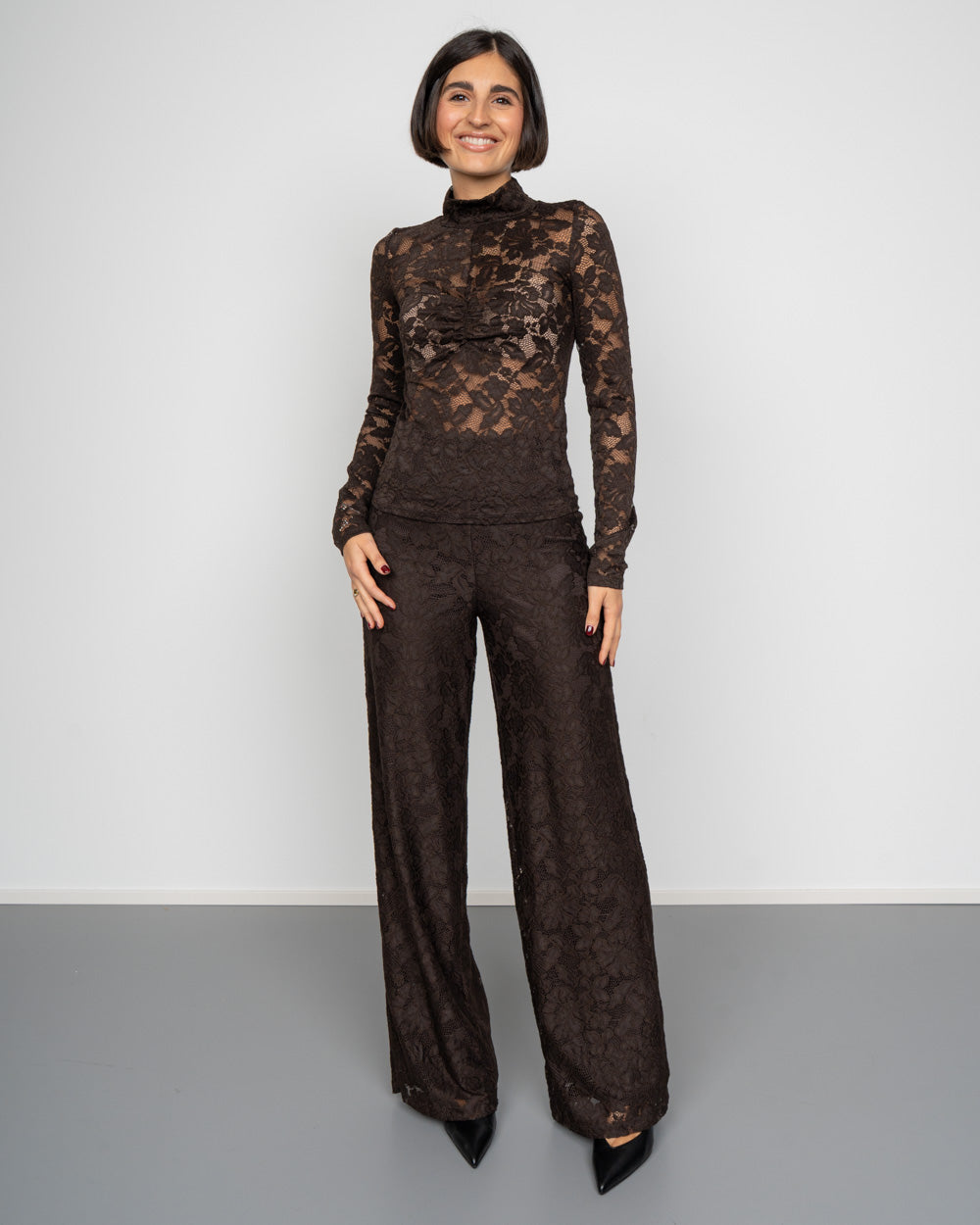 PANTALONE NELINE CIOCCOLATO