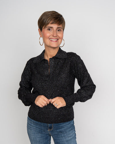 MAGLIONE GIUSY NERO