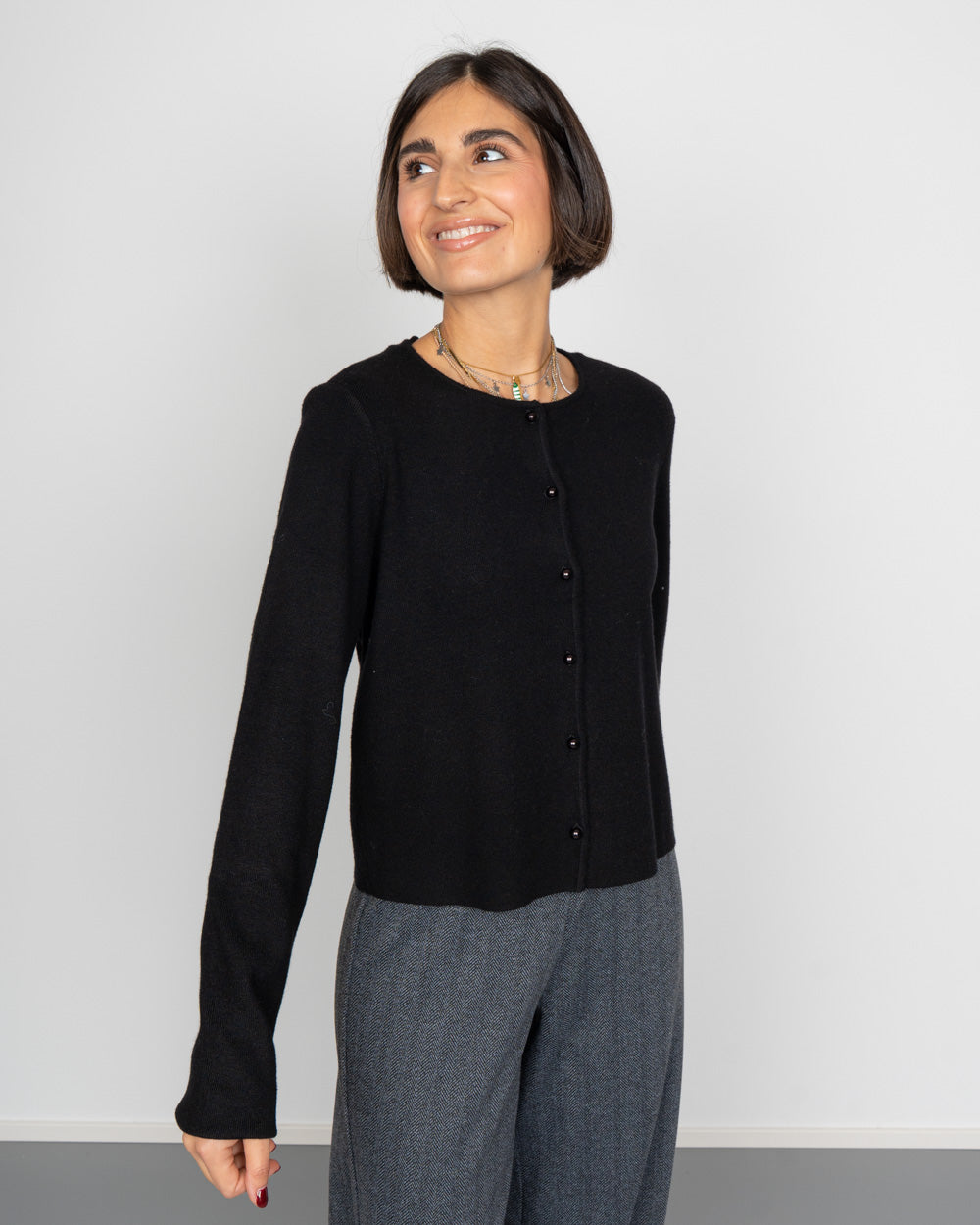 CARDIGAN KRISTI NERO