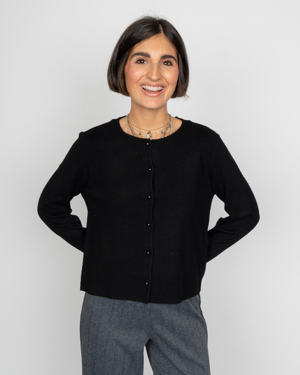 CARDIGAN KRISTI NERO