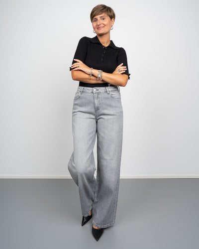 JEANS SILKE GRIGIO MEDIO