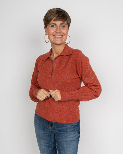 MAGLIONE GIUSY RUGGINE