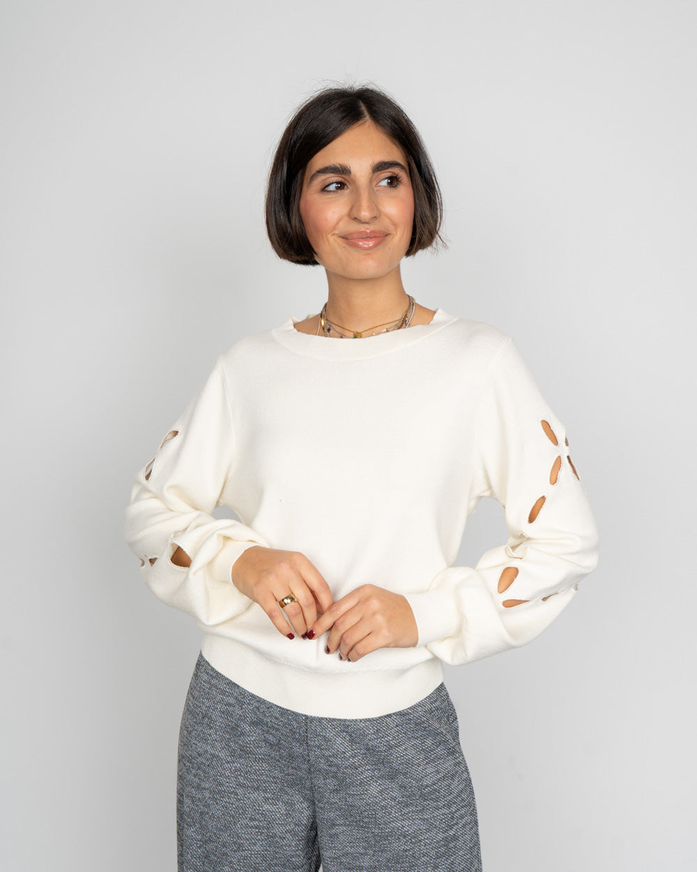 MAGLIONE DALMA BEIGE