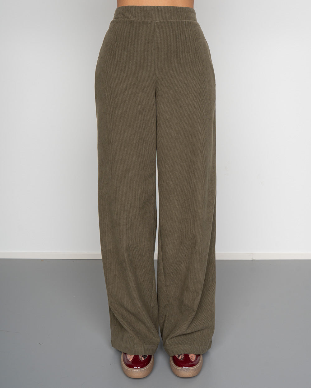 PANTALONE ELLY VERDE MILITARE