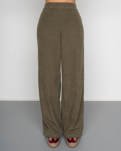 PANTALONE ELLY VERDE MILITARE