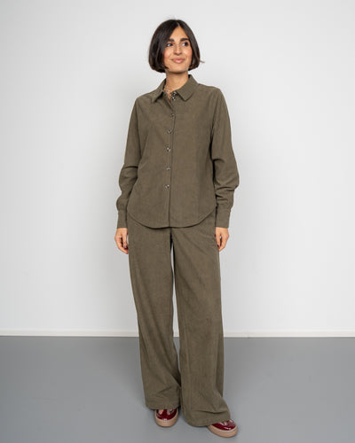 PANTALONE ELLY VERDE MILITARE