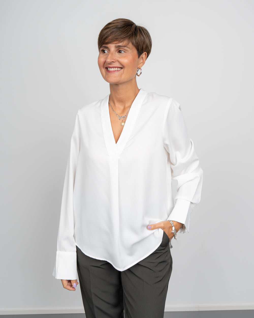 BLUSA ELENOR BIANCO