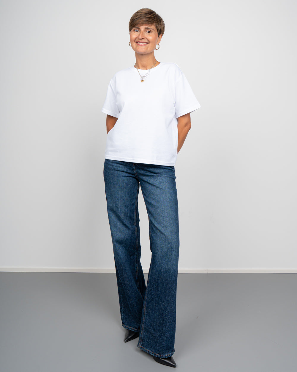 JEANS TESSA BLU SCURO