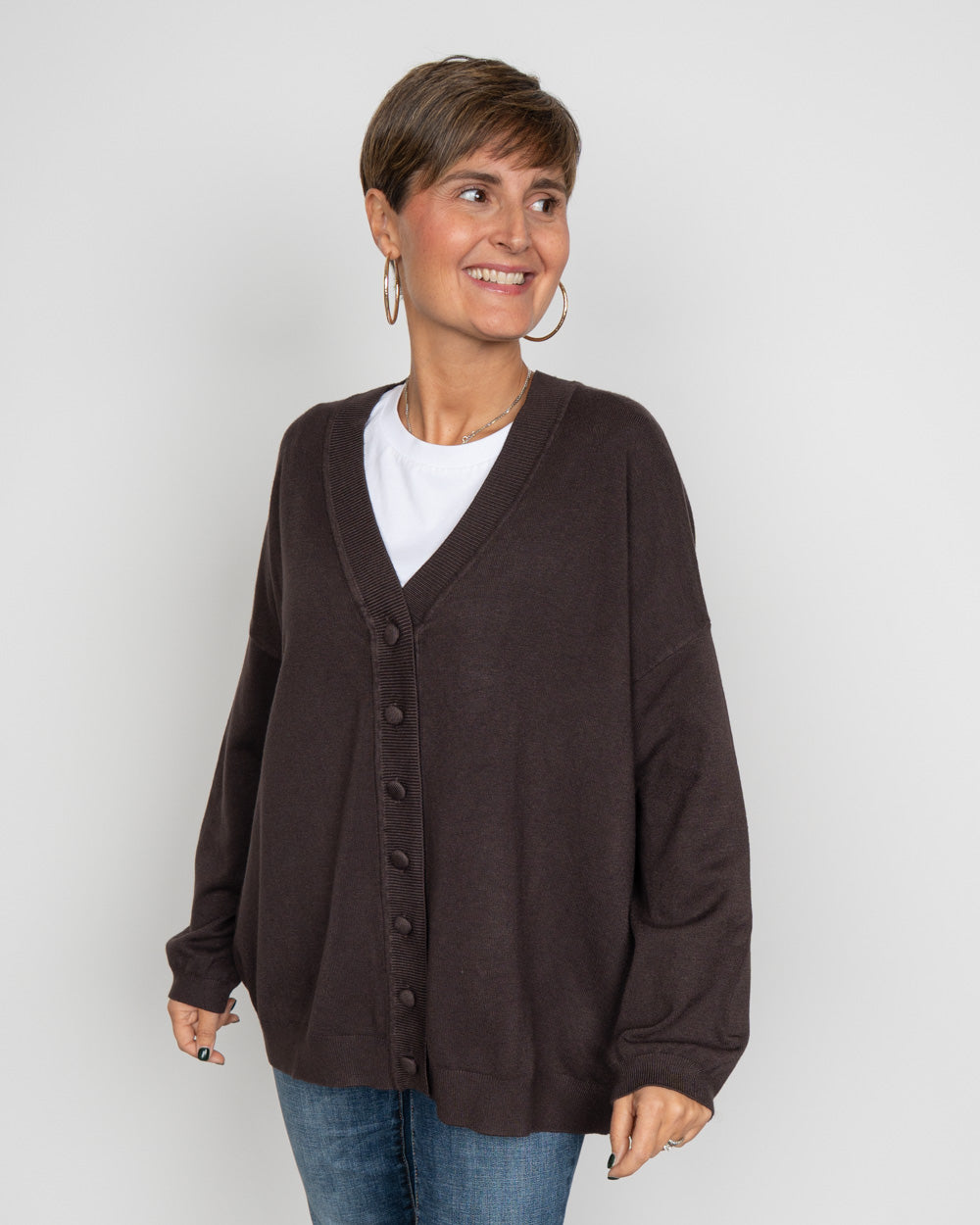 CARDIGAN DENISE CIOCCOLATO