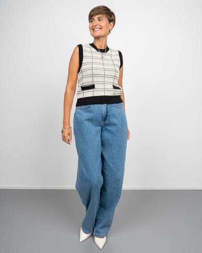JEANS ESTELLE BLU MEDIO