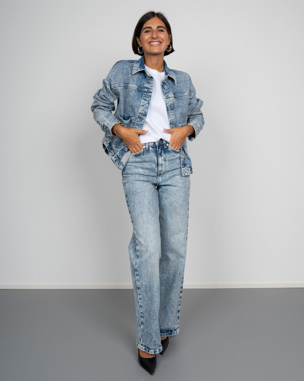 JEANS UNNI DENIM CHIARO