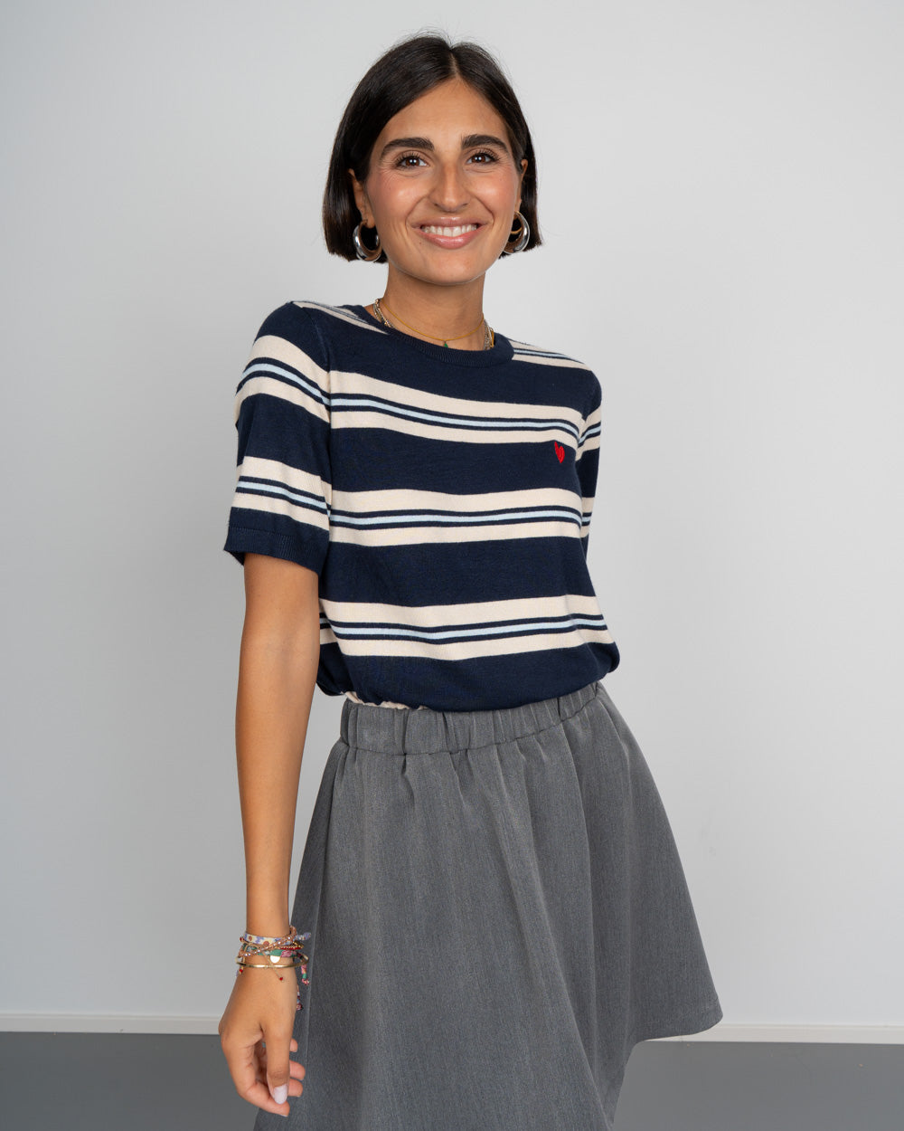MAGLIONE CARMELIA BLU