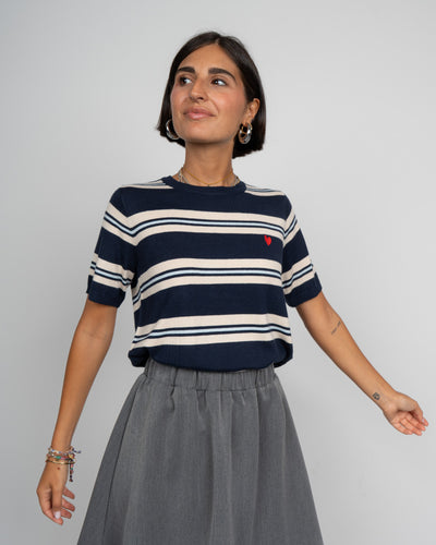 MAGLIONE CARMELIA BLU