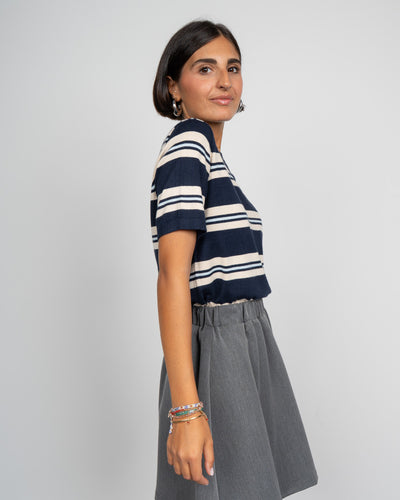 MAGLIONE CARMELIA BLU