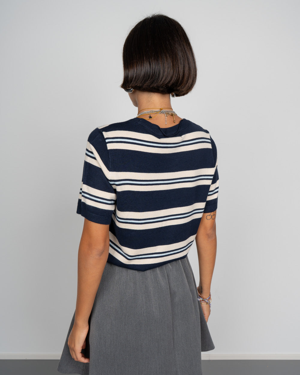 MAGLIONE CARMELIA BLU