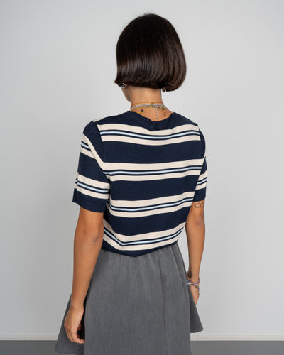 MAGLIONE CARMELIA BLU