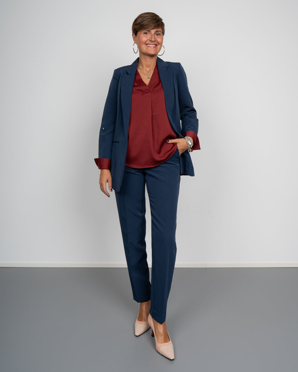 PANTALONE GLORIA BLU