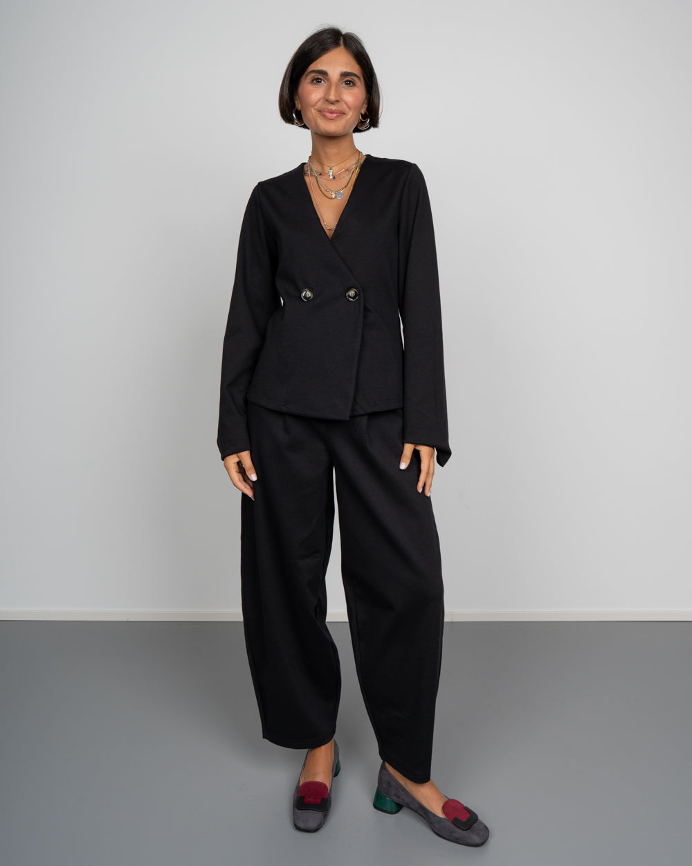 PANTALONE FRO NERO