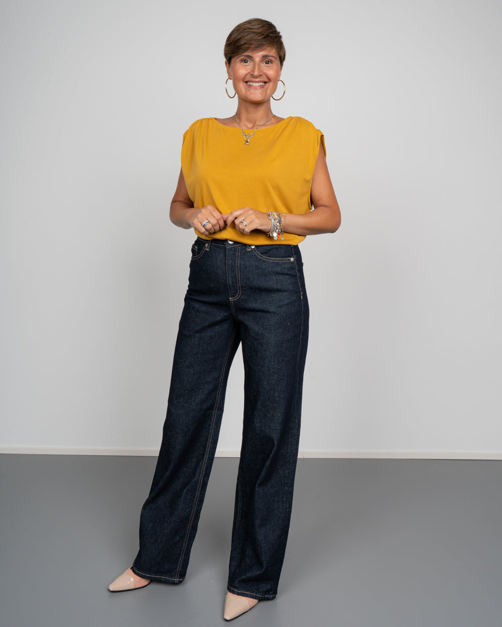 JEANS TESSA RINSE BLU SCURO