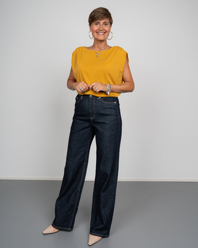 JEANS TESSA RINSE BLU SCURO