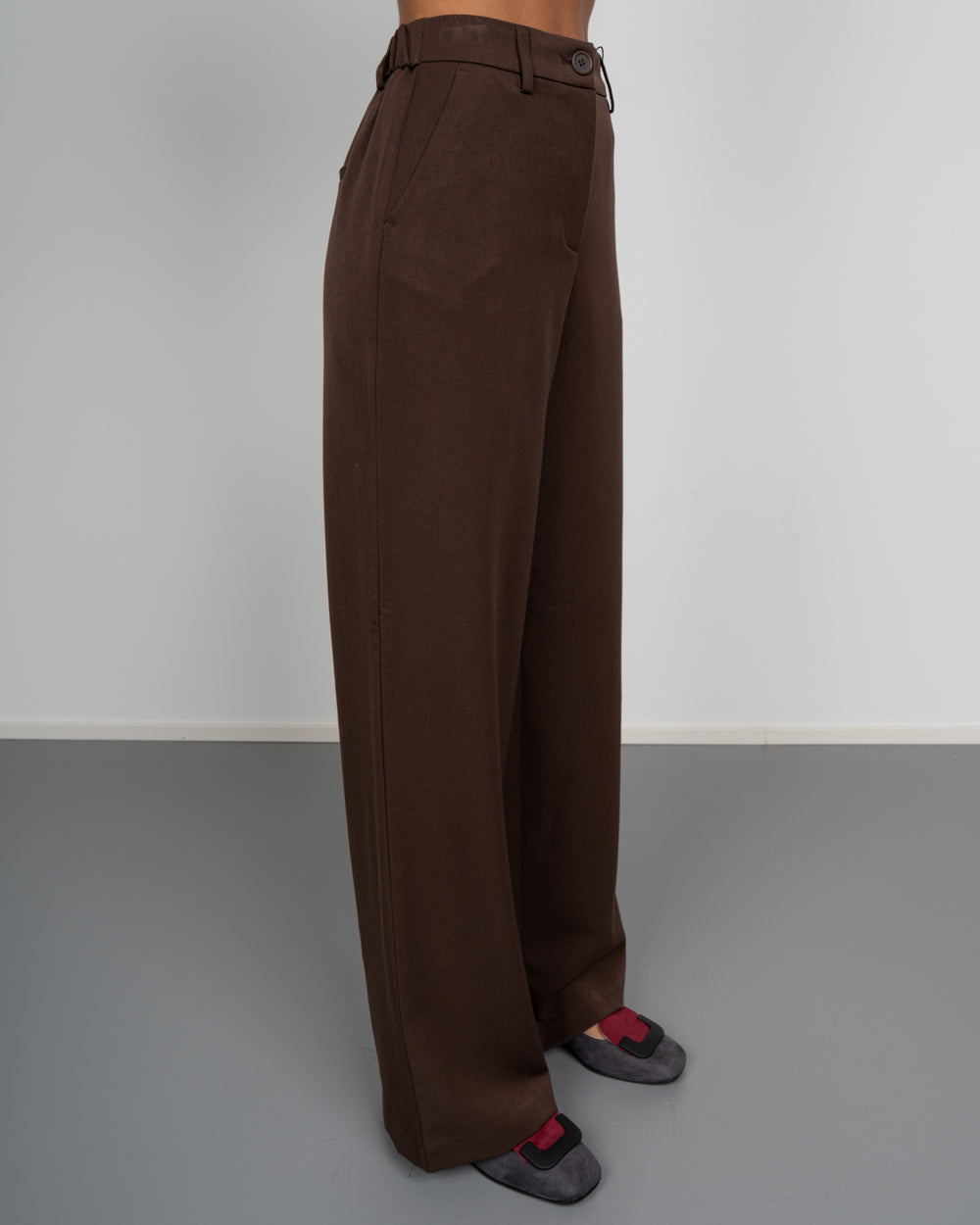PANTALONE KAMIL MARRONE