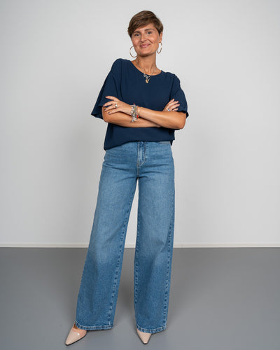 JEANS SELMA H DENIM MEDIO