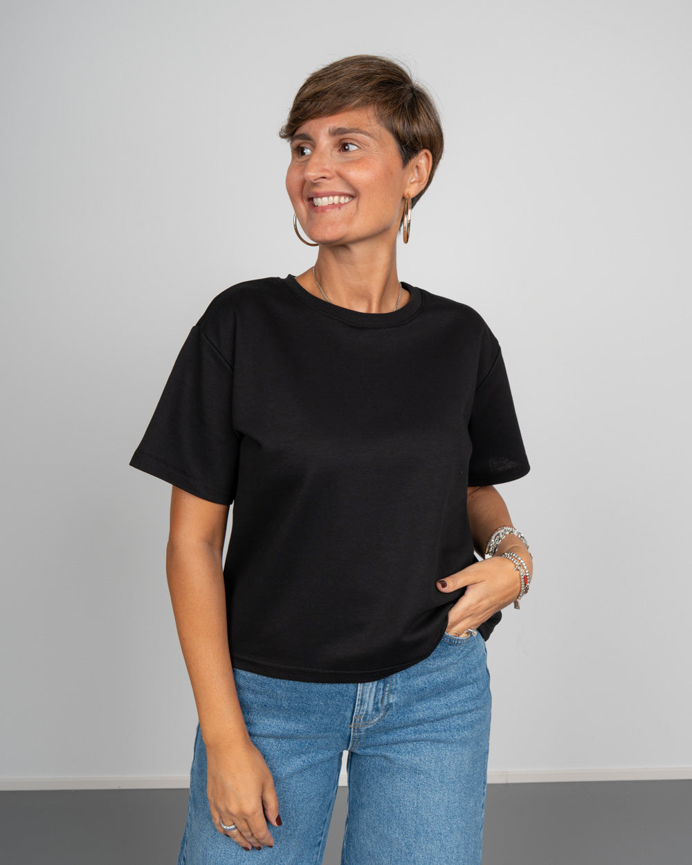 T-SHIRT SKYLAR NERO