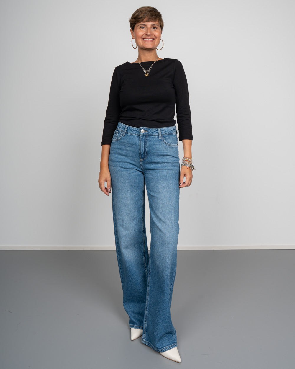 JEANS SILKE DENIM MEDIO