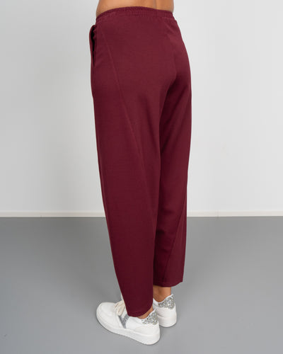 PANTALONE ANNA BORDEAUX