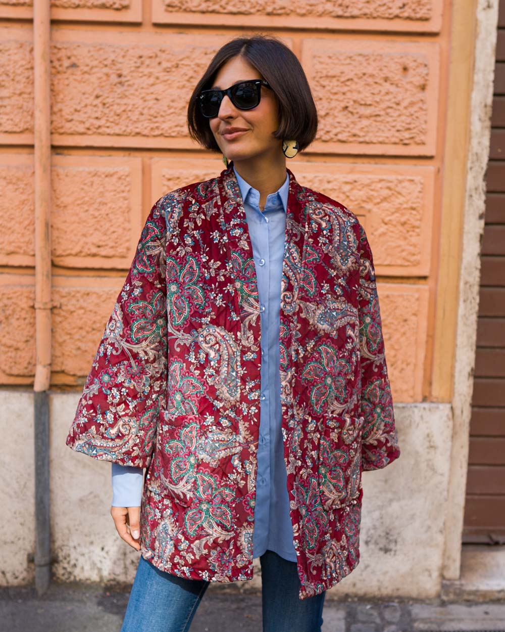 KIMONO MINA CASHMERE INDIA