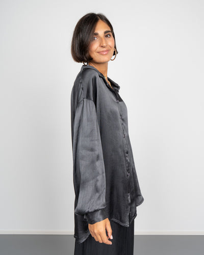 CAMICIA BIANCA GRIGIO SCURO