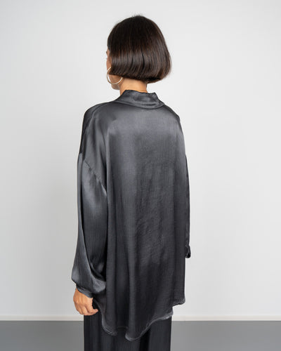 CAMICIA BIANCA GRIGIO SCURO