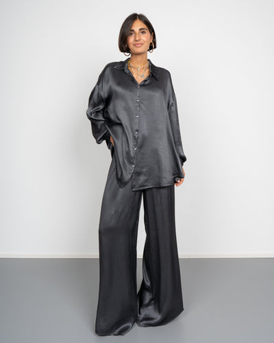 CAMICIA BIANCA GRIGIO SCURO