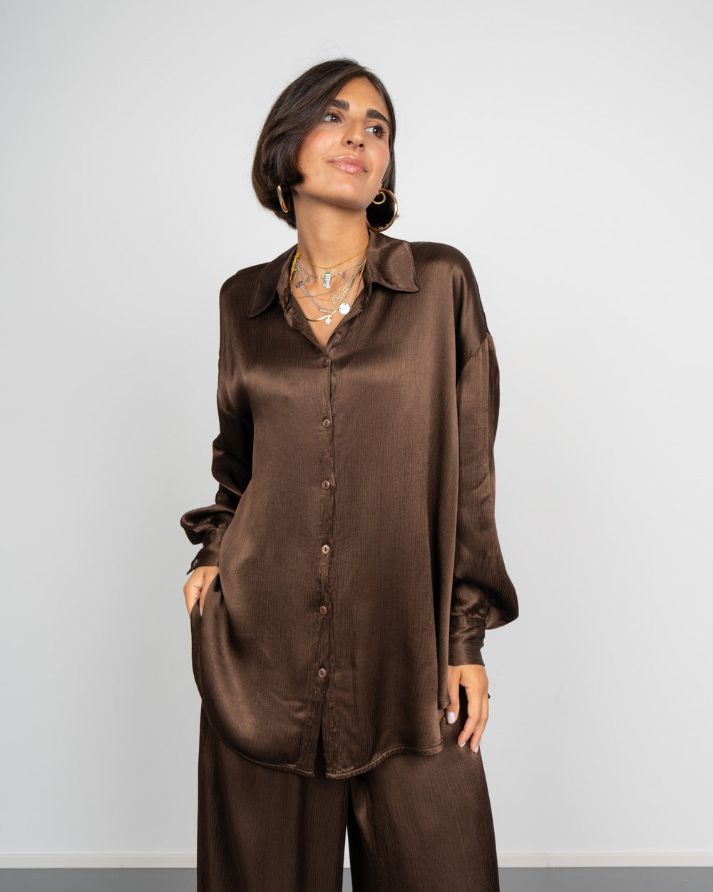 CAMICIA BIANCA TESTA DI MORO