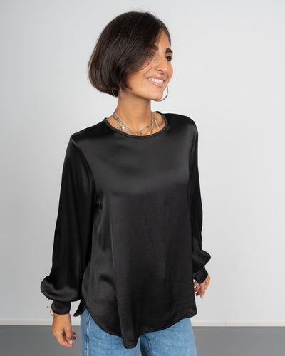 BLUSA BRIGIDA NERO