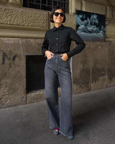 JEANS ZAJRA BLACK NERO
