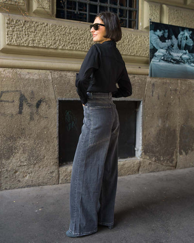 JEANS ZAJRA BLACK NERO